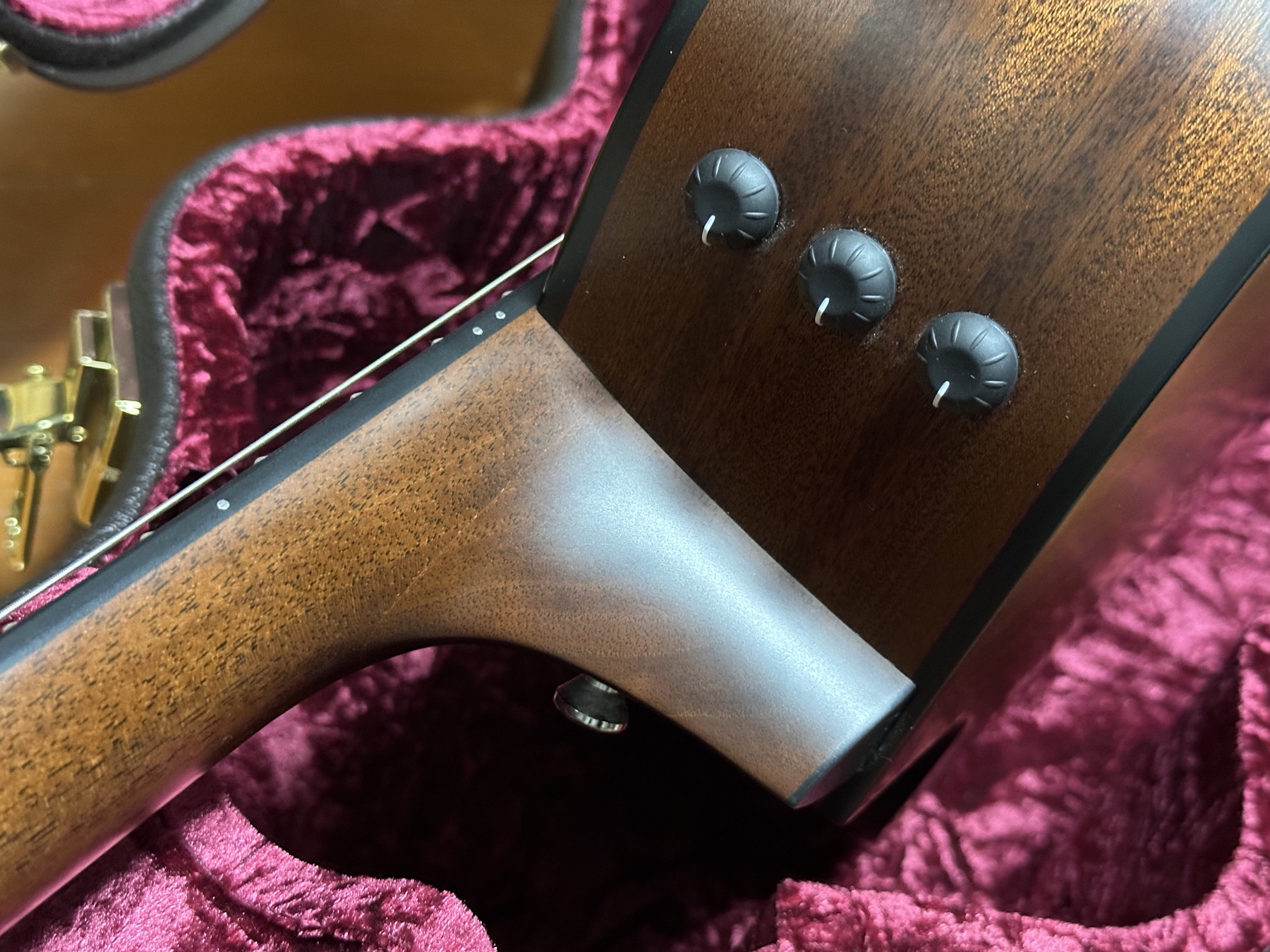 Taylor エレガット:サイドのコントロール