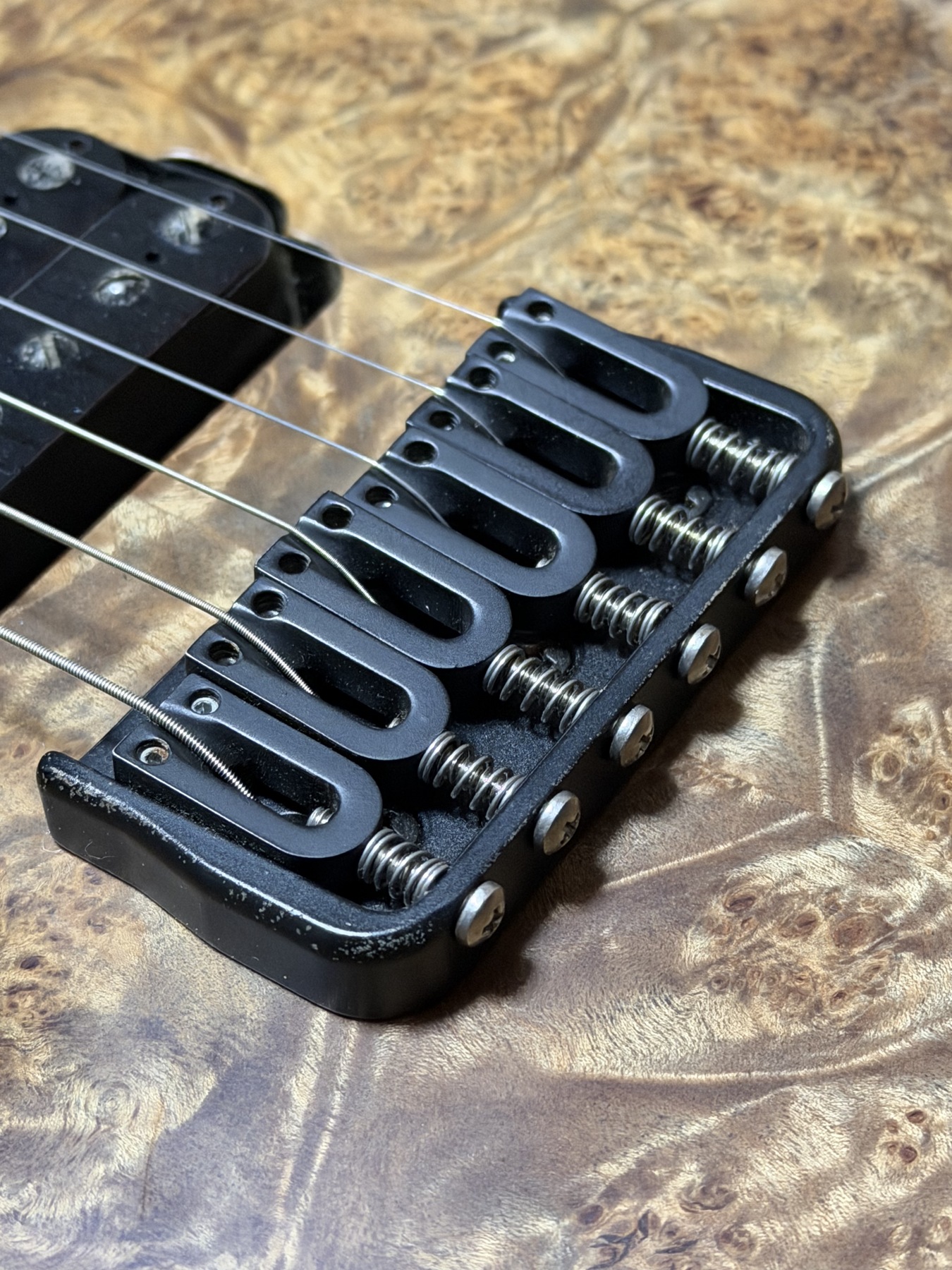 Caparison Dellinger:固定ブリッジ