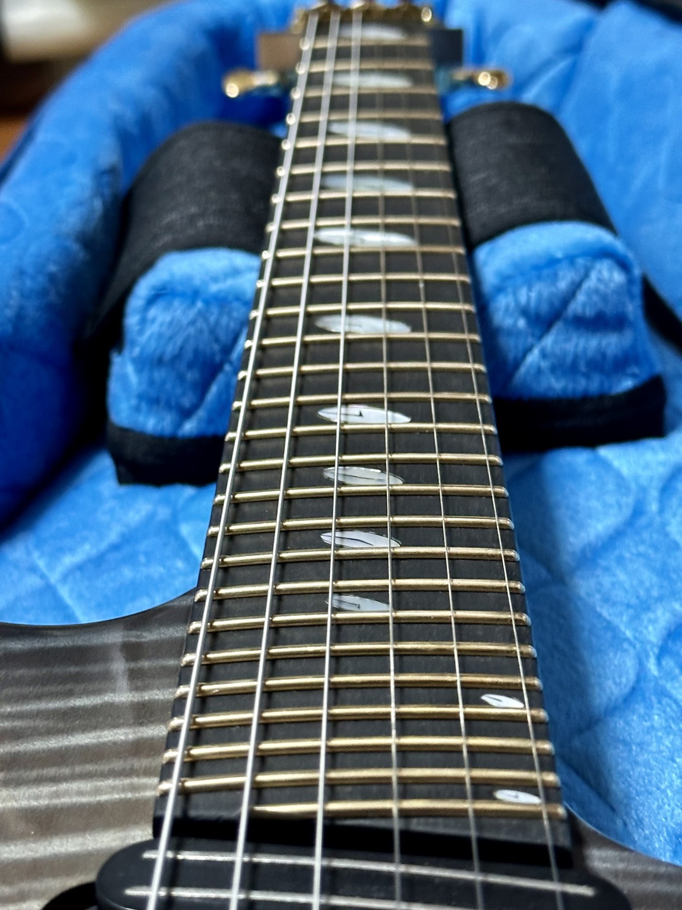 Caparison Super Horus:指板とインレイ